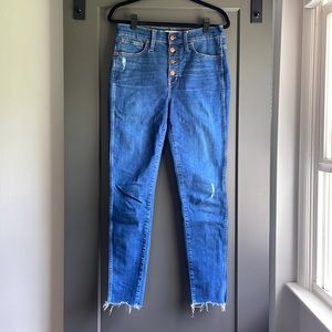 {Madewell} 10” High-Rise Skinny